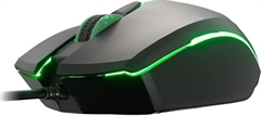 Xtech XTM-218  - Mouse, con cable, USB, Óptico, 2400 dpi, LED, Negro