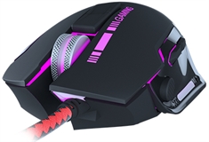 Xtech Combative - Mouse Gaming, Cable, USB, Óptico, 7200 dpi, LED, Negro