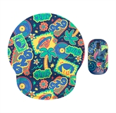 Xtech XTM-DKT1ST - Mouse and Mouse Pad Kit, Wireless, Stitch Edition