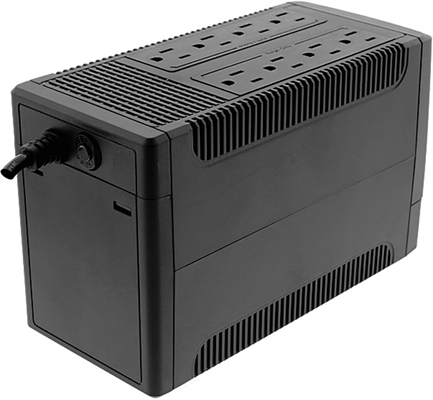 XTP-511 UPS Con Regulador Automático De Voltaje Vista Trasera