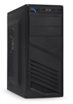 Xtech XTQ-200 - Case de Computadora, Mid-Tower, ATX/Micro-ATX, Negro, Fuente de poder 600W, USB 2.0