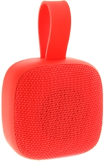 Xtech Hendrix - Portable Wireless Speaker, 3.5mm, Bluetooth, MicroSD, Micro USB (Charging), Red