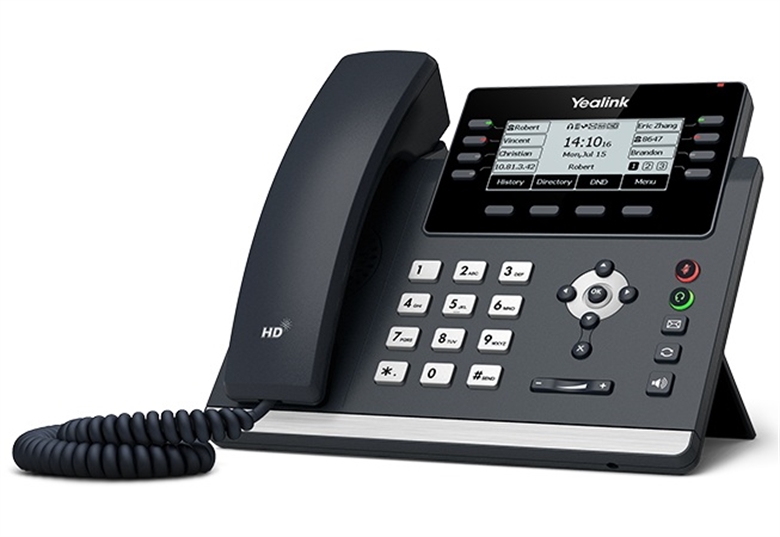 Yealink SIP T43U - Right Diagonal View