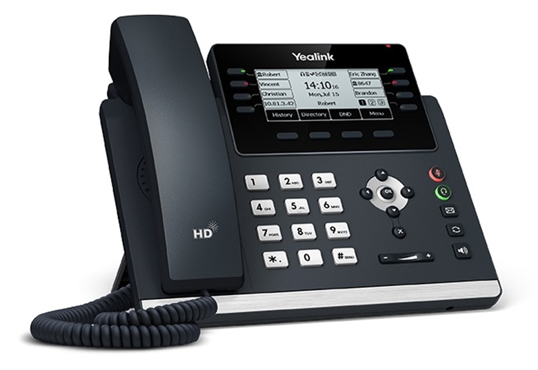 Yealink SIP T43U - Left Diagonal View