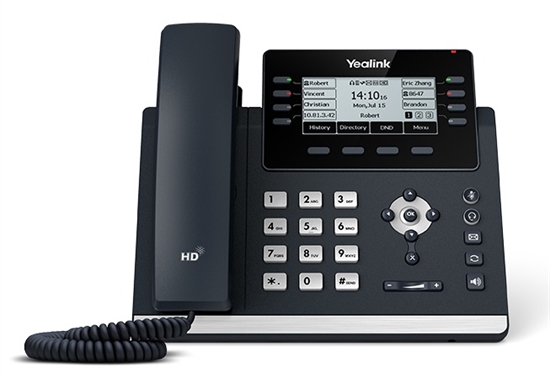 Yealink SIP T43U - Front View