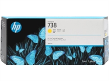 HP 738 - Yellow Ink Cartridge, 1 Pack
