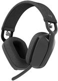 Logitech Zone Vibe 100 - Headset, Estéreo, Circumaurales, Inalámbrico, Bluetooth, 20Hz-20KHz, Grafito