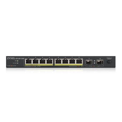ZyXEL GS1100 Series Switch 10HP Ports View