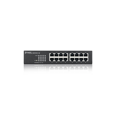 ZyXEL GS1100 Series Switch 16 Ports View