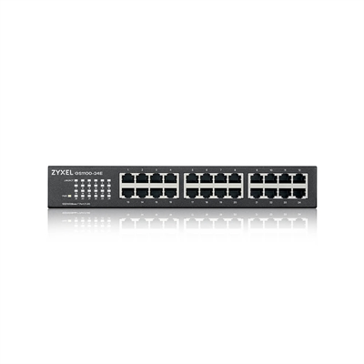ZyXEL GS1100 Series Switch 24E Ports View
