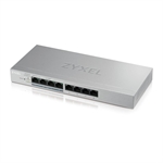 ZyXEL GS1200 - Switch, 8 Ports, Gigabit Ethernet PoE, 16Gbps