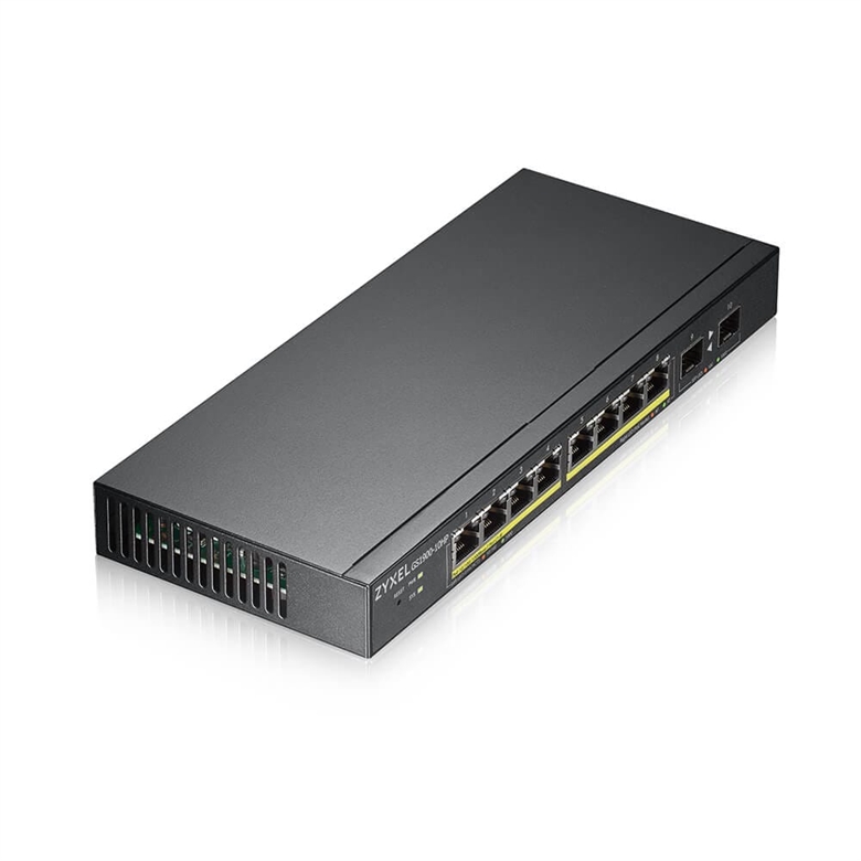 ZyXEL GS1900-10HP Series Switch Right View