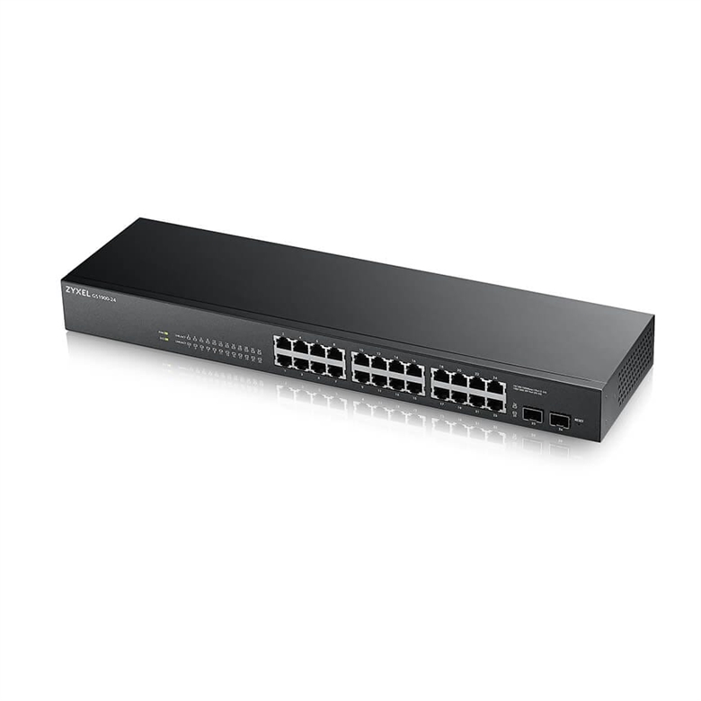 ZyXEL GS1900-24 Series Switch Isometric View