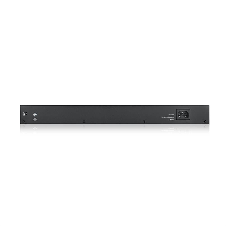 ZyXEL GS1900-24HP Series Switch Back View