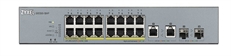 ZyXEL GS1350-18HP - PoE Gigabit Switch, 16 Ports, 36Gbit/s